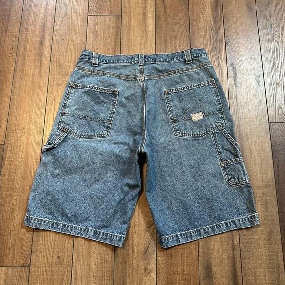 Vintage Levi's Baggy carpenter Jean shorts jorts size 36 - Picture 1 of 7